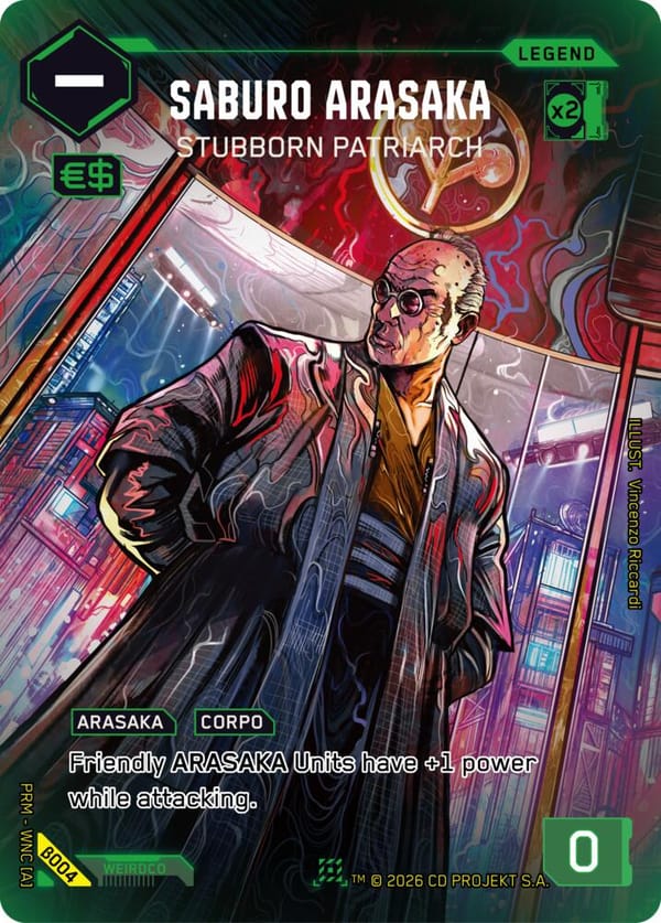 Saburo Arasaka - Stubborn Patriarch